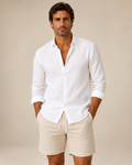Ensemble chemise et short en lin